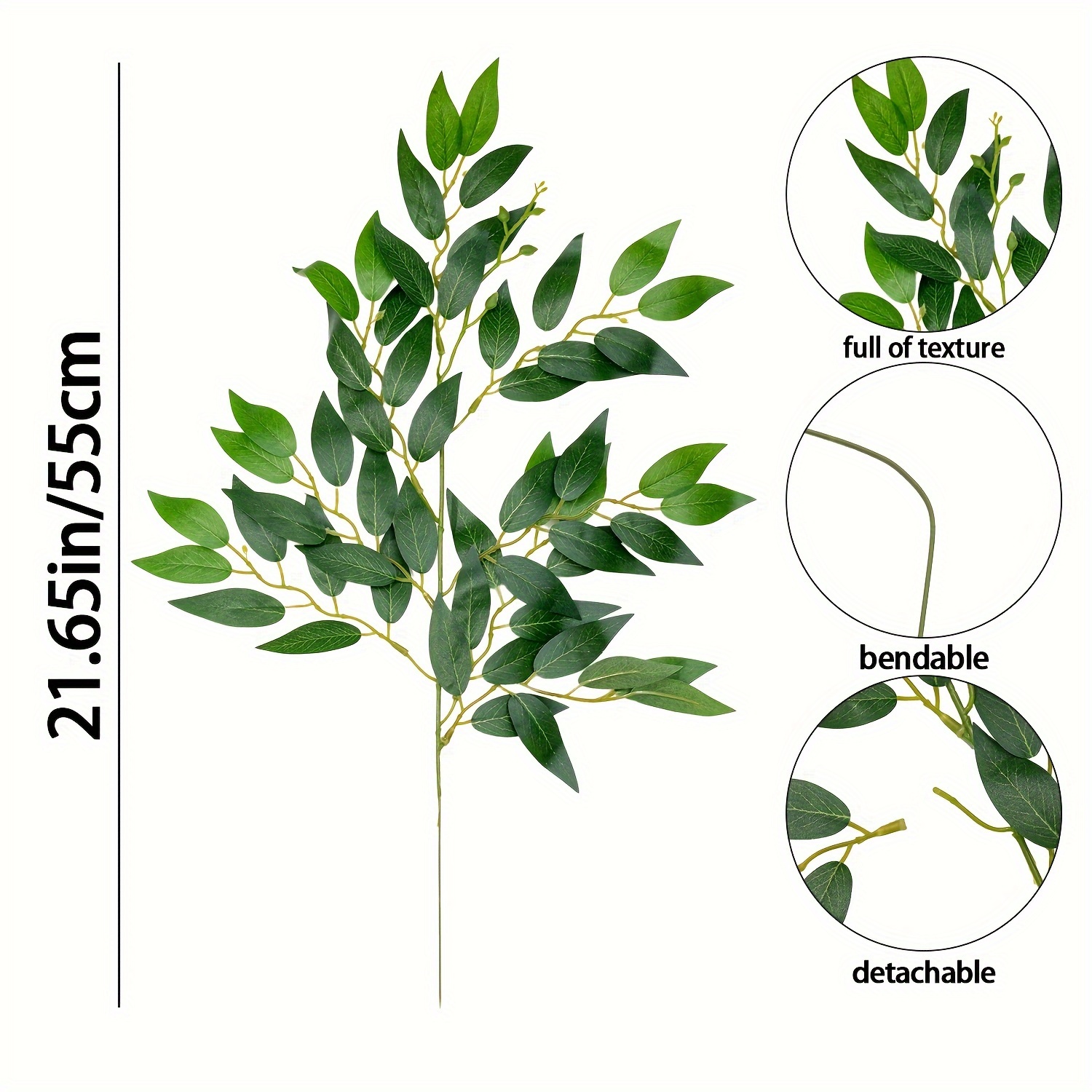 Tallos de Ruscus Italiano Arti - Ruscus Stem Faux reseña y precio