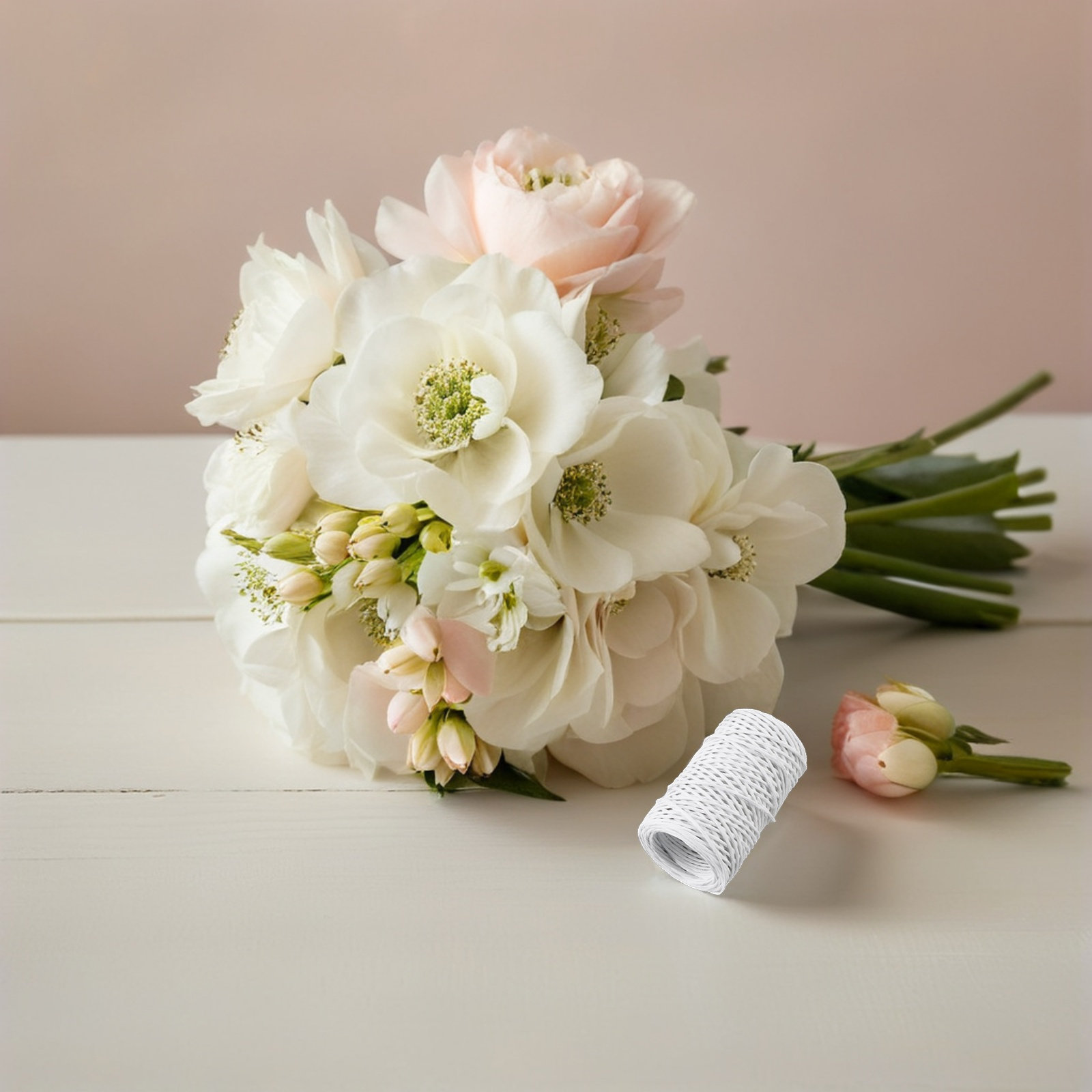 2 Rollos de 50M de Hilo de Pap - Florist Wreath Supply reseña y precio