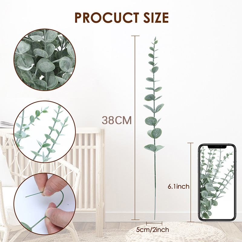 20 piezas tallos de eucalipto  - Eucalyptus Preserved reseña y precio