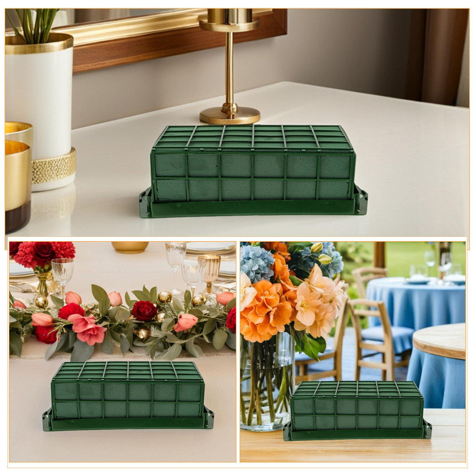 6 Piezas de Jaula Floral para  - Bouquet Holder Foam reseña y precio