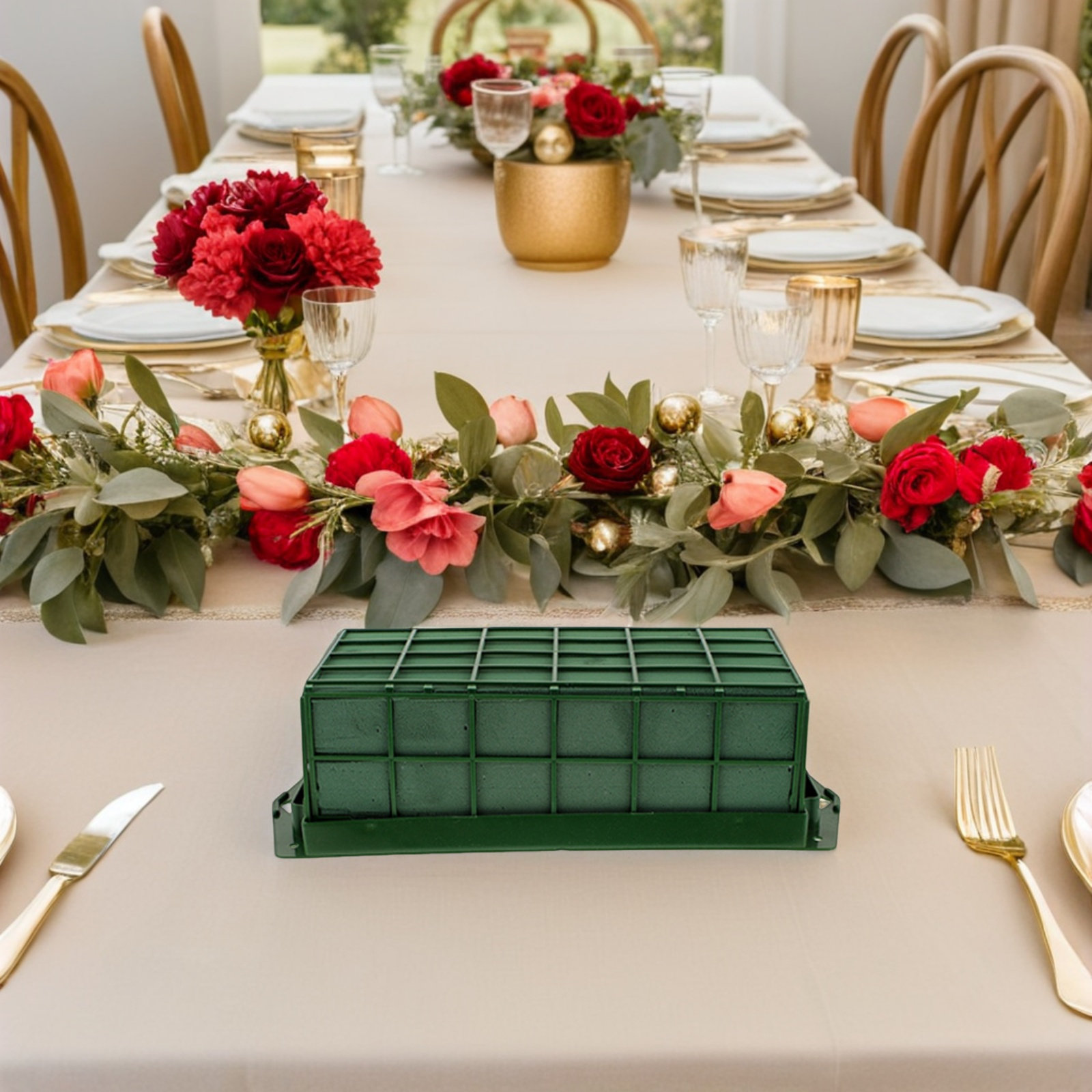 6 Piezas de Jaula Floral para  - Bouquet Holder Foam reseña y precio
