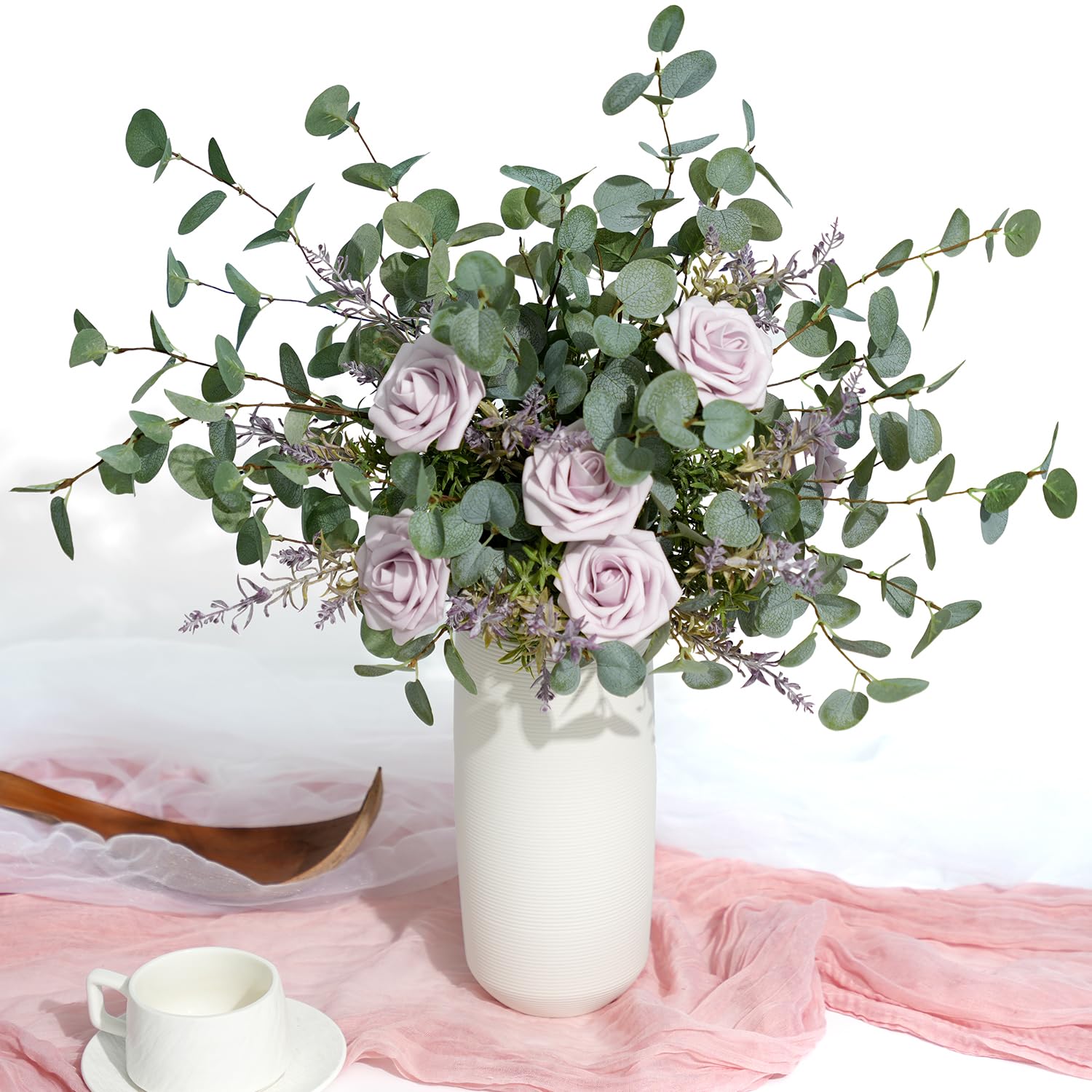 Tallos de eucalipto de imitaci - Eucalyptus Preserved reseña y precio