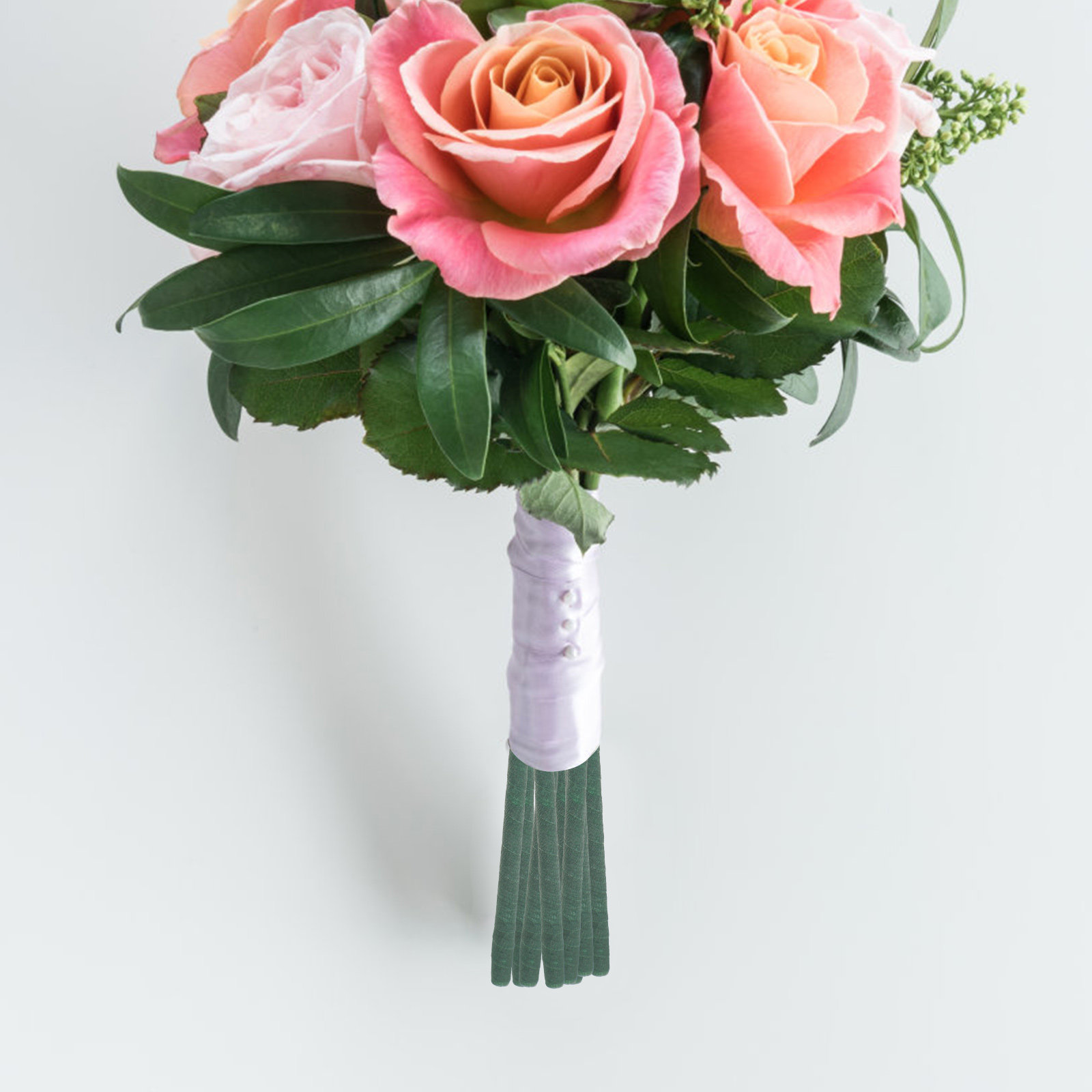 Cinta floral verde elástica de - Florist Wreath Supply reseña y precio