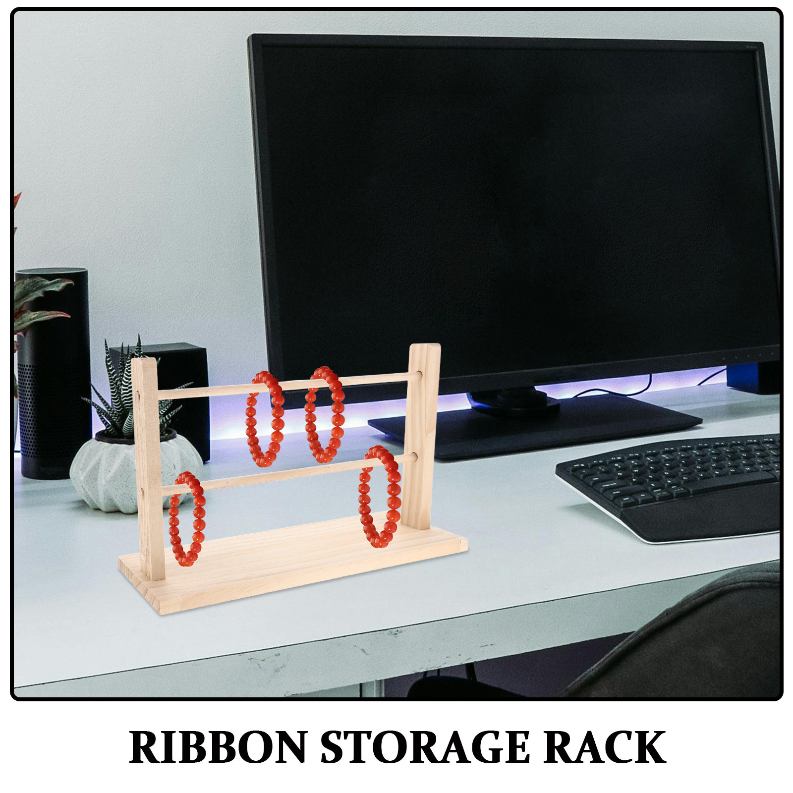 Soporte Organizador de Cintas  - Florist Supply Ribbon reseña y precio
