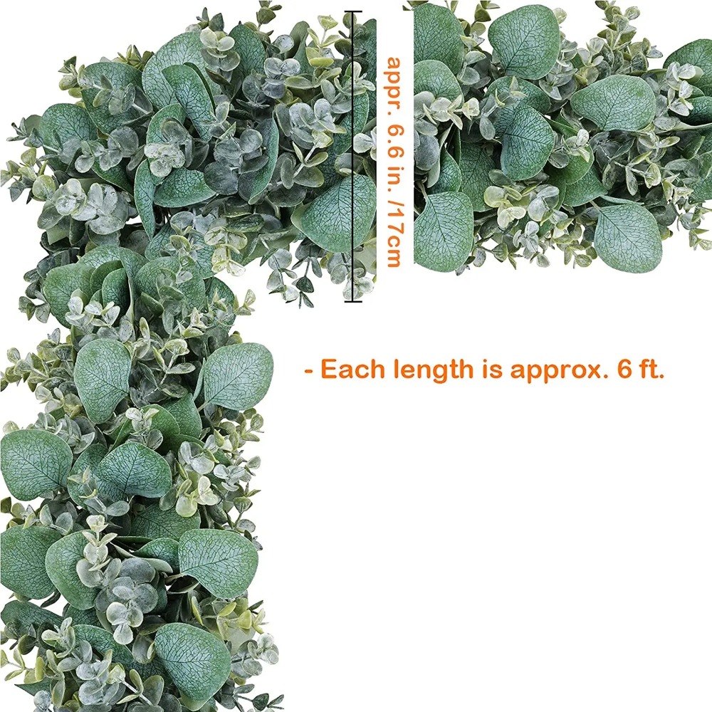 Guirnalda de hojas de eucalipt - Eucalyptus Preserved reseña y precio