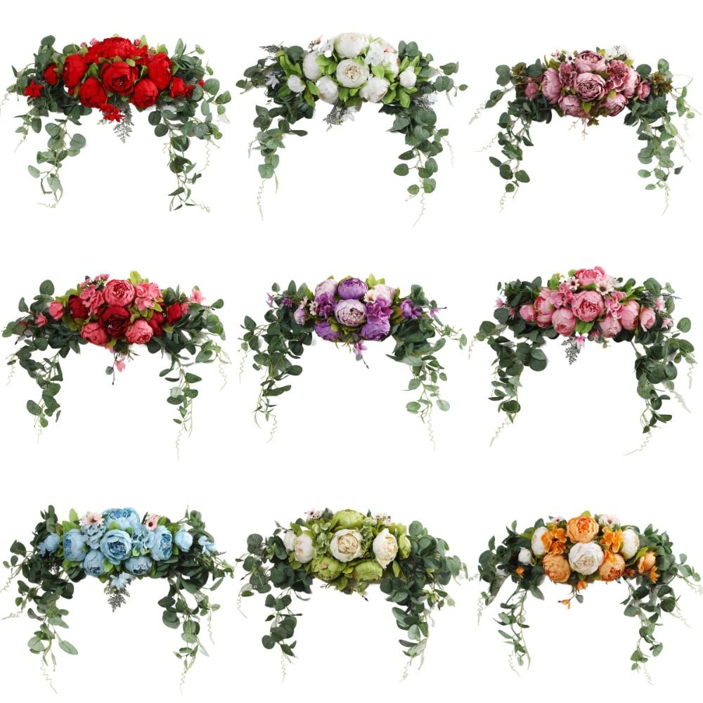 Boho Artificial boda arco flor - Eucalyptus Preserved reseña y precio