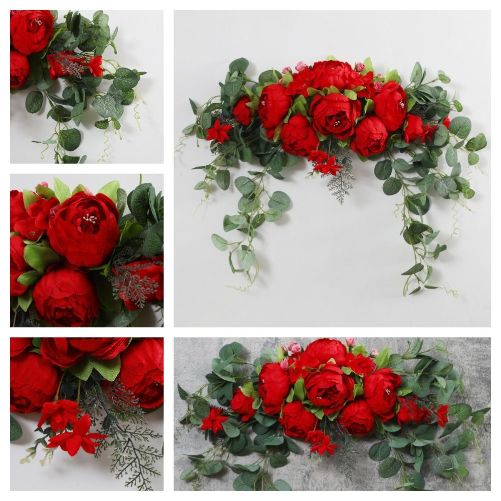 Boho Artificial boda arco flor - Eucalyptus Preserved reseña y precio