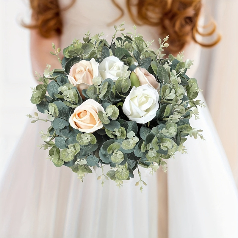 Ramo de flores artificiales de - Eucalyptus Preserved reseña y precio