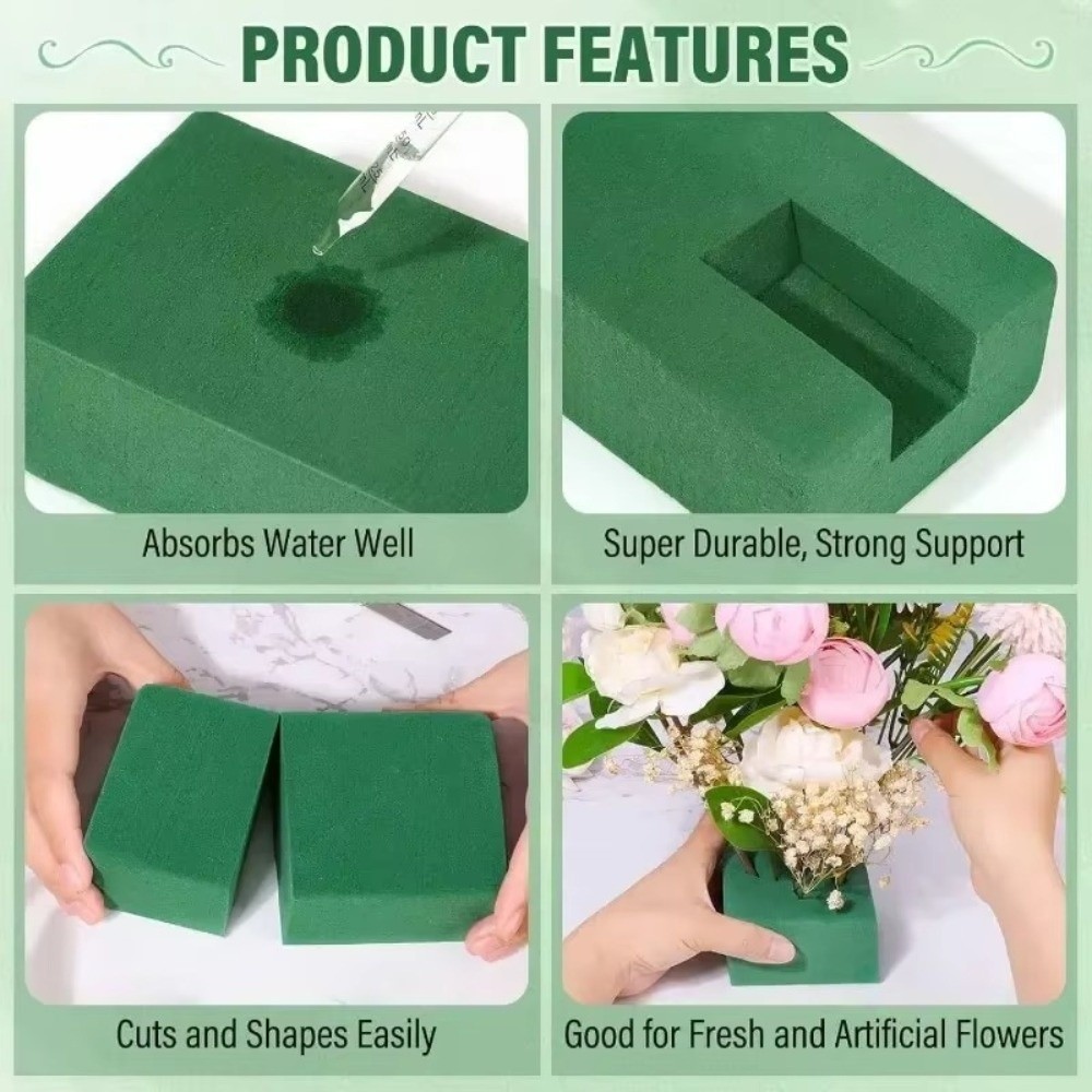 Ladrillos de Espuma Absorbente - Bouquet Holder Foam reseña y precio